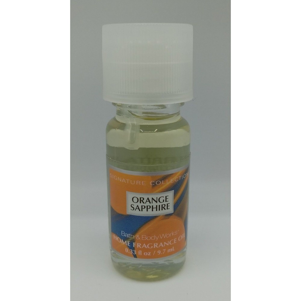 NEW Bath & Body Work Slatkin & Co Orange Sapphire Home Fragrance Oil .33 fl oz
